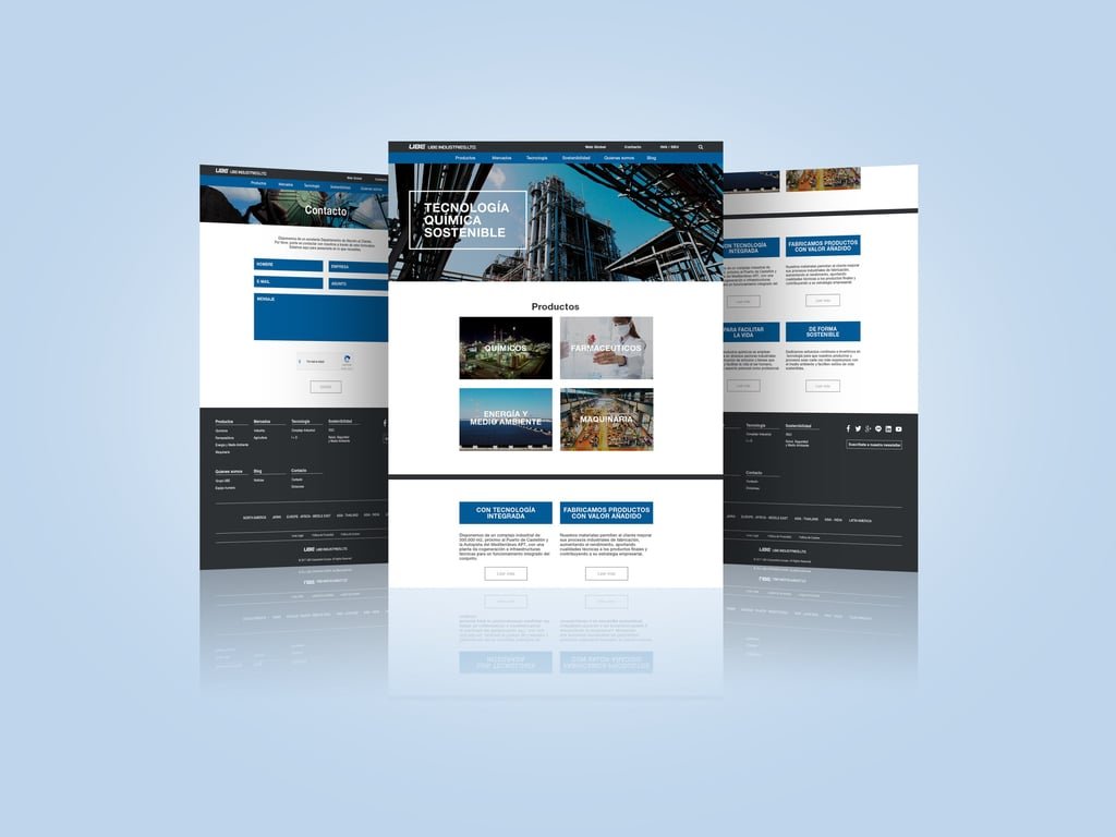 UBE Corporation — Corporate digital design